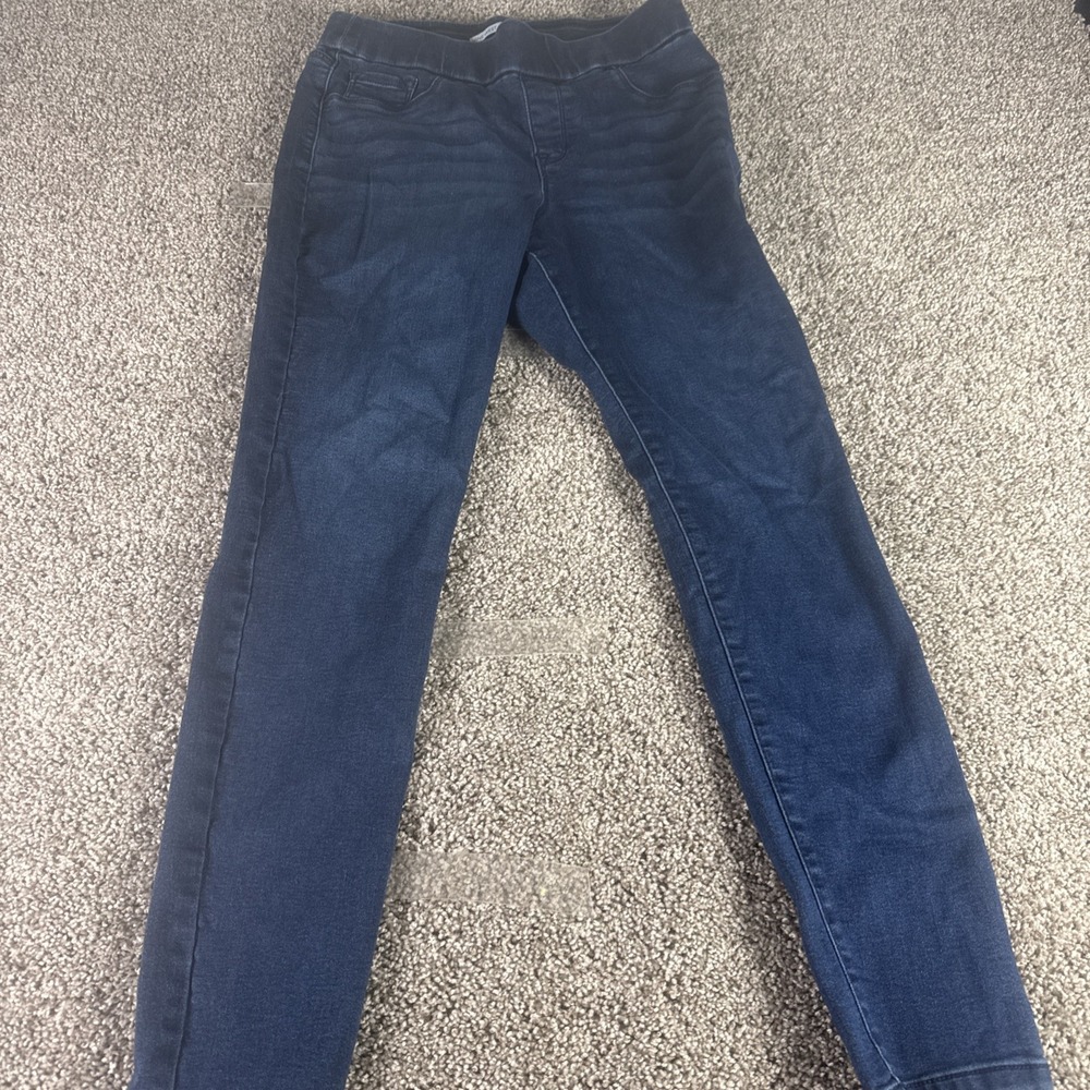 Nine West Women's Jeans Size‎ 8 Super Skinny Denim Blue Jean High Rise Pants